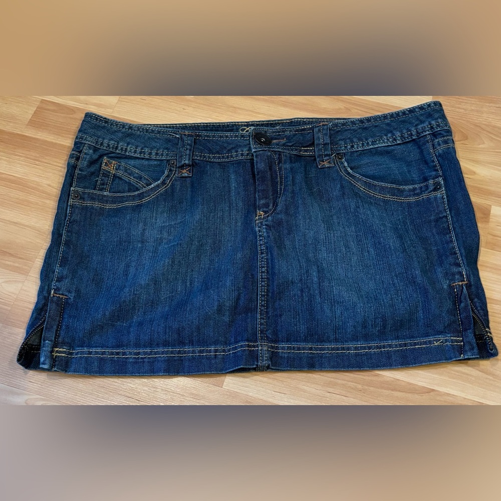 Guess Denim Mini Skirt- Jean Skirt